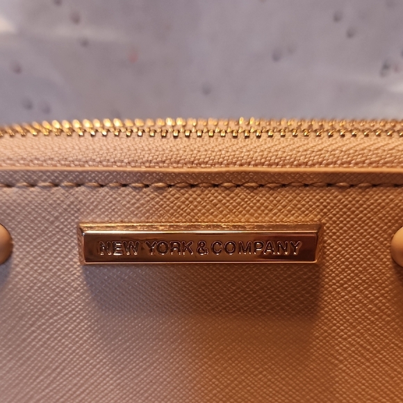 New York And Company Cream Wallet with Classic Design - Picture 2 of 5